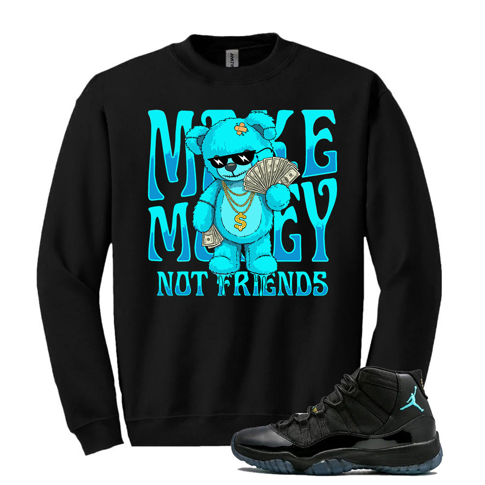 11 Retro Gamma Blue Sweatshirt To Match Make Money Sweatshirt 2025