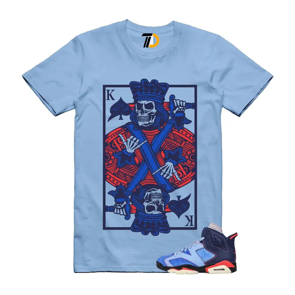 6 Blueberry Awake NY Midnight Navy Infrared 23 Game Shirt To Match King Card T-Shirt 2026
