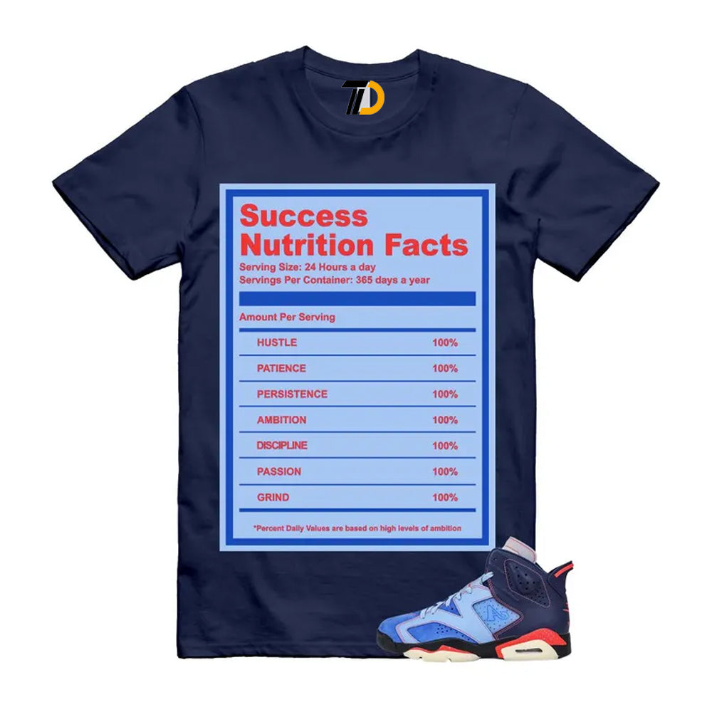 6 Blueberry Awake NY Midnight Navy Infrared 23 Game Shirt To Match Success T-Shirt 2026
