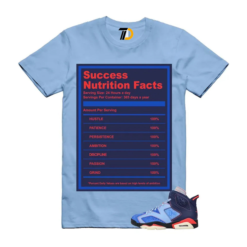 6 Blueberry Awake NY Midnight Navy Infrared 23 Game Shirt To Match Success T-Shirt 2026