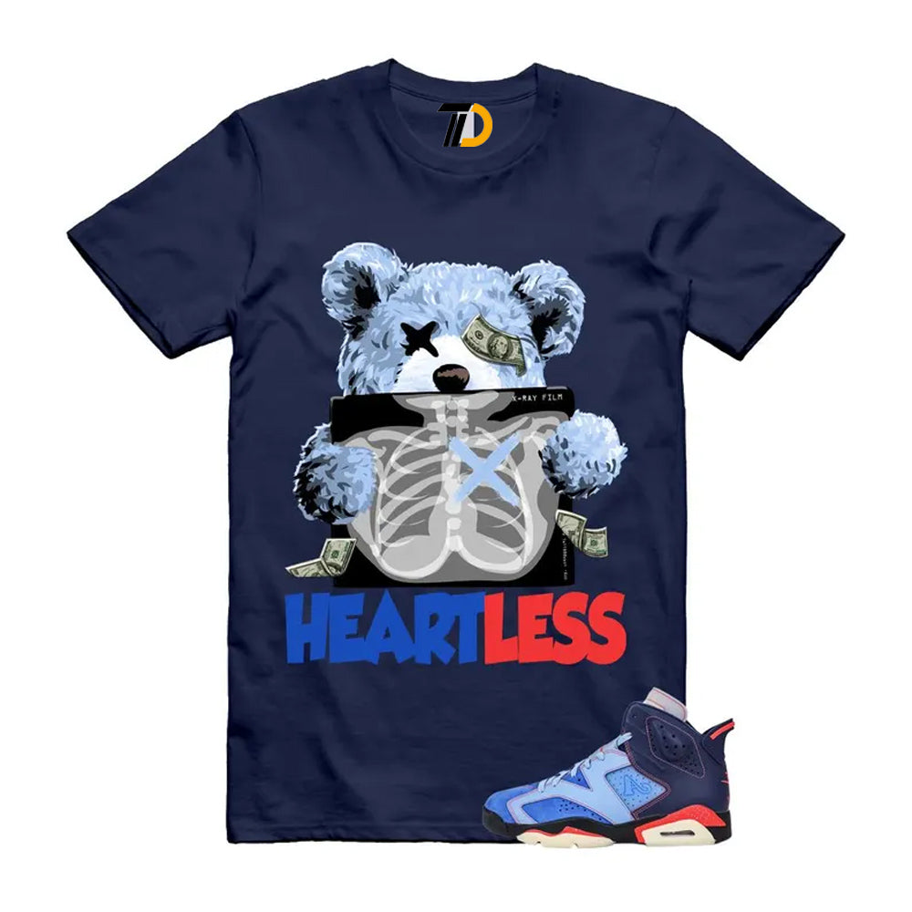 6 Blueberry Awake NY Midnight Navy Infrared 23 Game Shirt To Match Heartless T-Shirt 2026