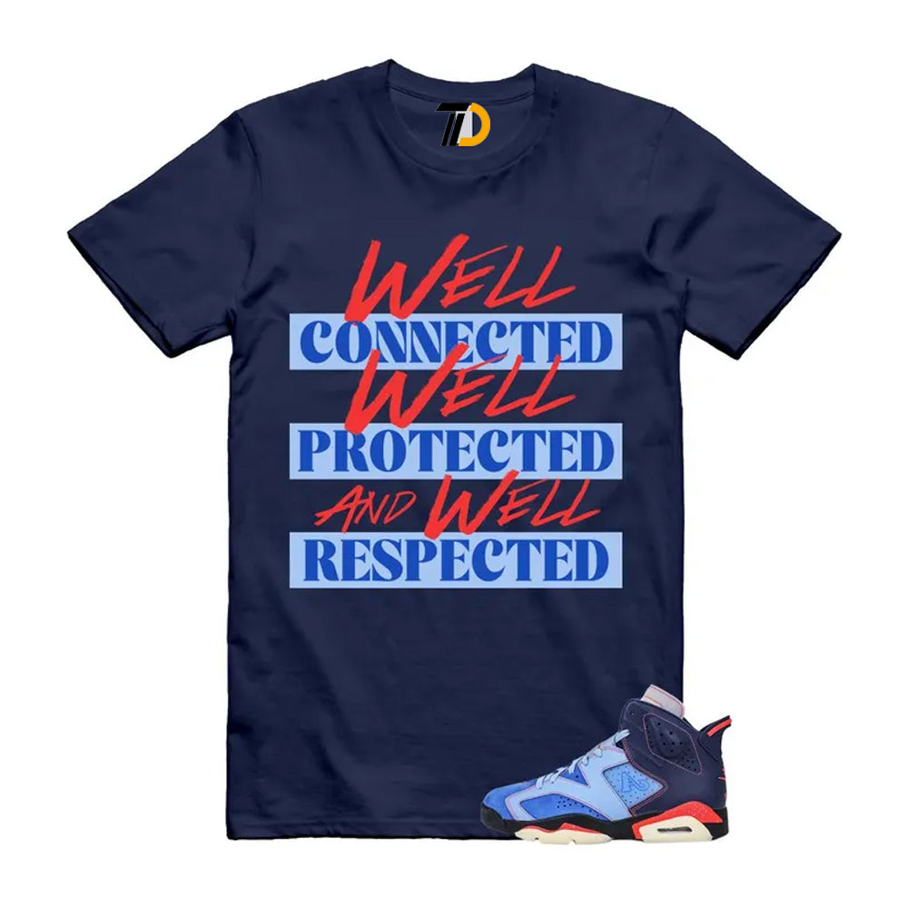 6 Blueberry Awake NY Midnight Navy Infrared 23 Game Shirt To Match Well T-Shirt 2026