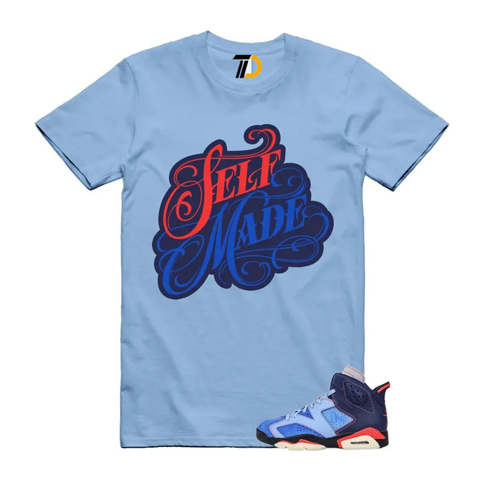 6 Blueberry Awake NY Midnight Navy Infrared 23 Game Shirt To Match Sefl Made T-Shirt 2026