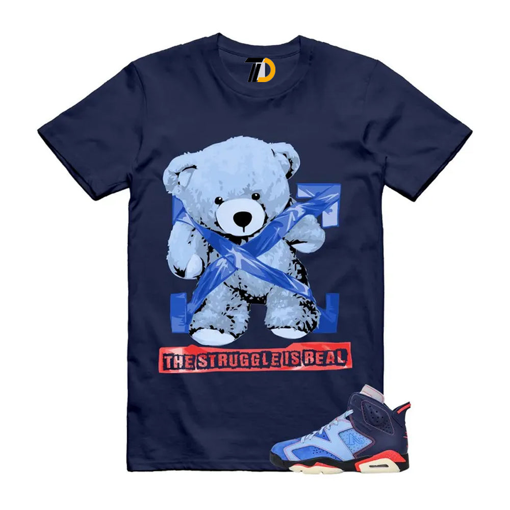 6 Blueberry Awake NY Midnight Navy Infrared 23 Game Shirt To Match Struggle T-Shirt 2026
