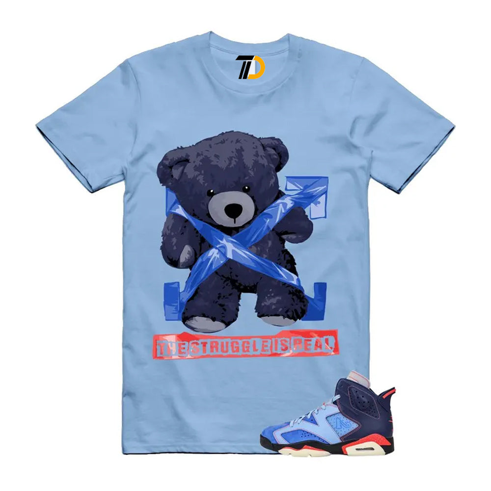 6 Blueberry Awake NY Midnight Navy Infrared 23 Game Shirt To Match Struggle T-Shirt 2026