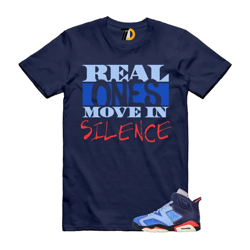 6 Blueberry Awake NY Midnight Navy Infrared 23 Game Shirt To Match Real T-Shirt 2026