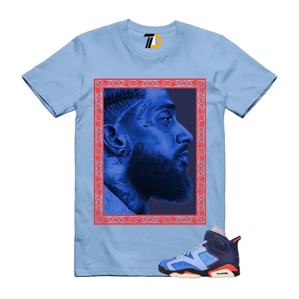 6 Blueberry Awake NY Midnight Navy Infrared 23 Game Shirt To Match Nip T-Shirt 2026