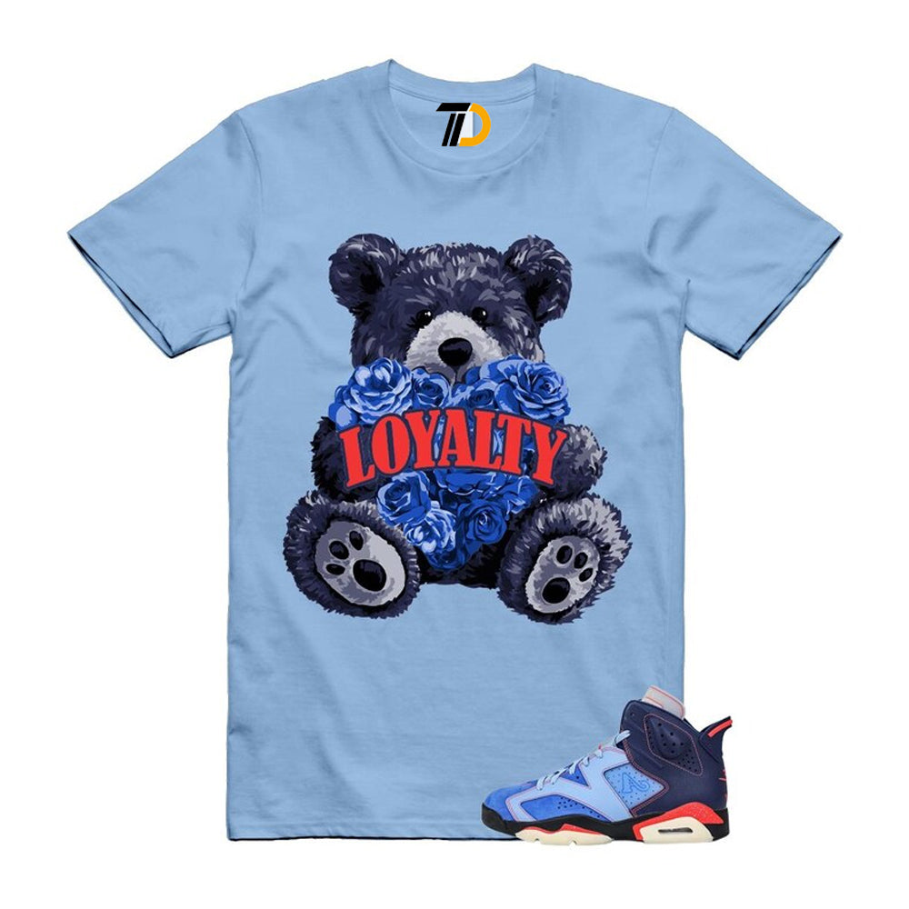 6 Blueberry Awake NY Midnight Navy Infrared 23 Game Shirt To Match Loyalty T-Shirt 2026