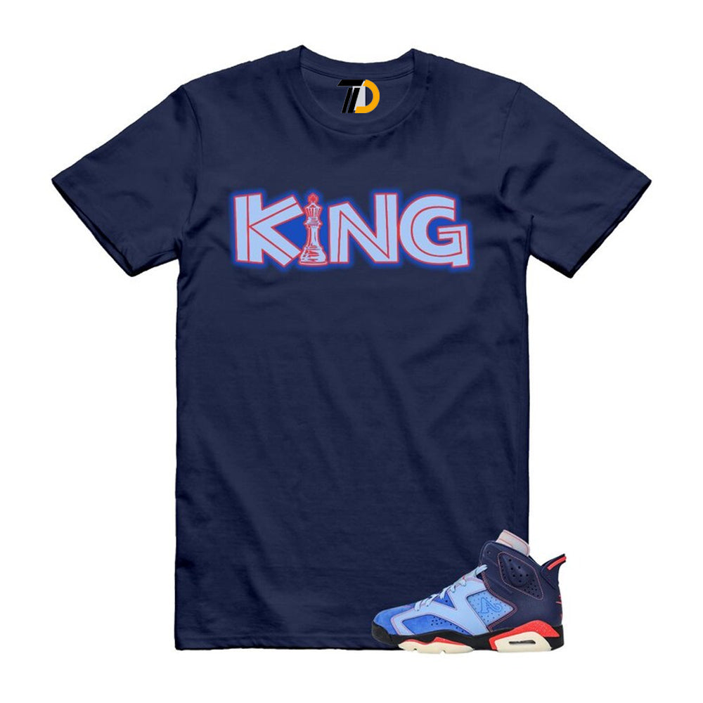 6 Blueberry Awake NY Midnight Navy Infrared 23 Game Shirt To Match King T-Shirt 2026