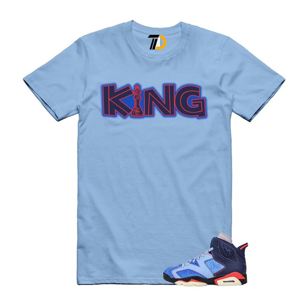 6 Blueberry Awake NY Midnight Navy Infrared 23 Game Shirt To Match King T-Shirt 2026