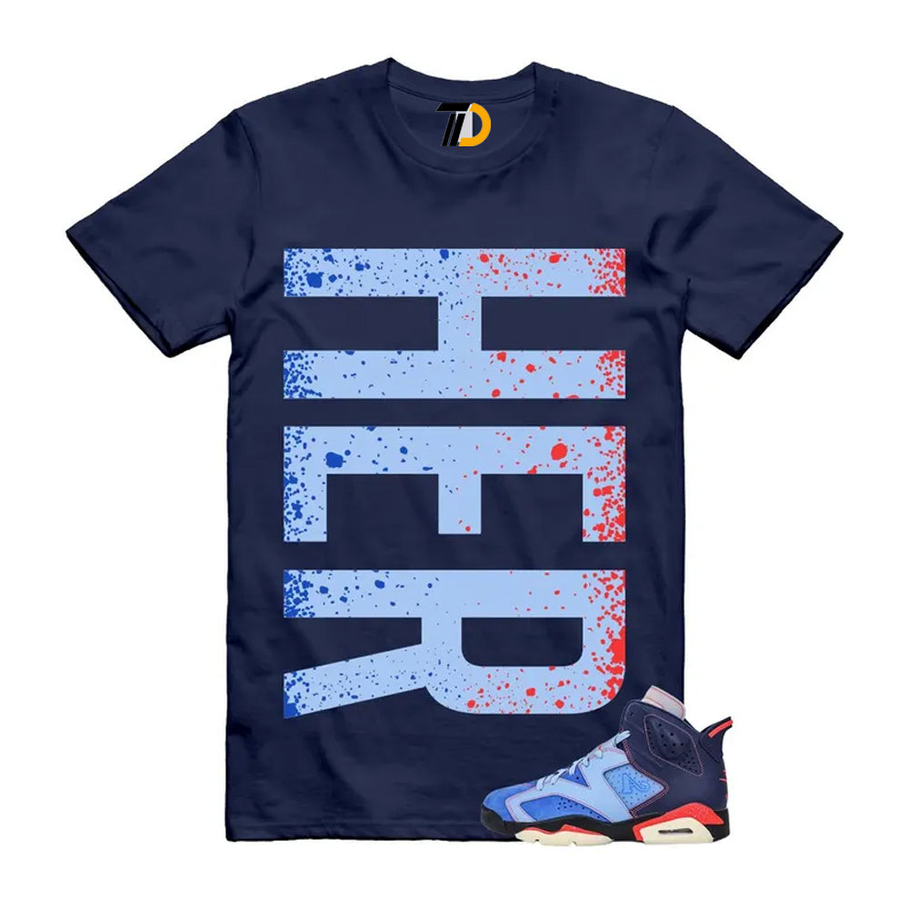 6 Blueberry Awake NY Midnight Navy Infrared 23 Game Shirt To Match Her T-Shirt 2026