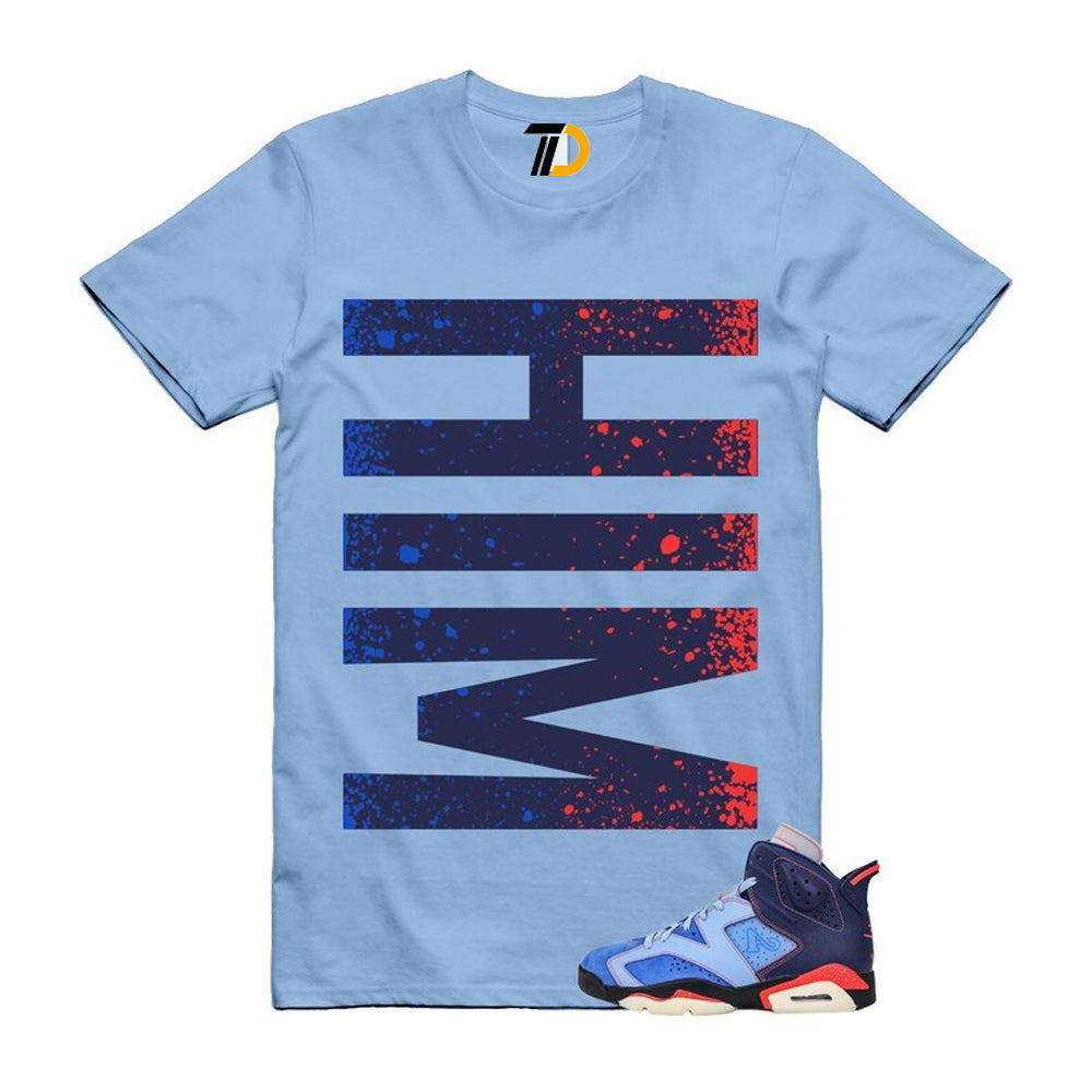 6 Blueberry Awake NY Midnight Navy Infrared 23 Game Shirt To Match Him T-Shirt 2026