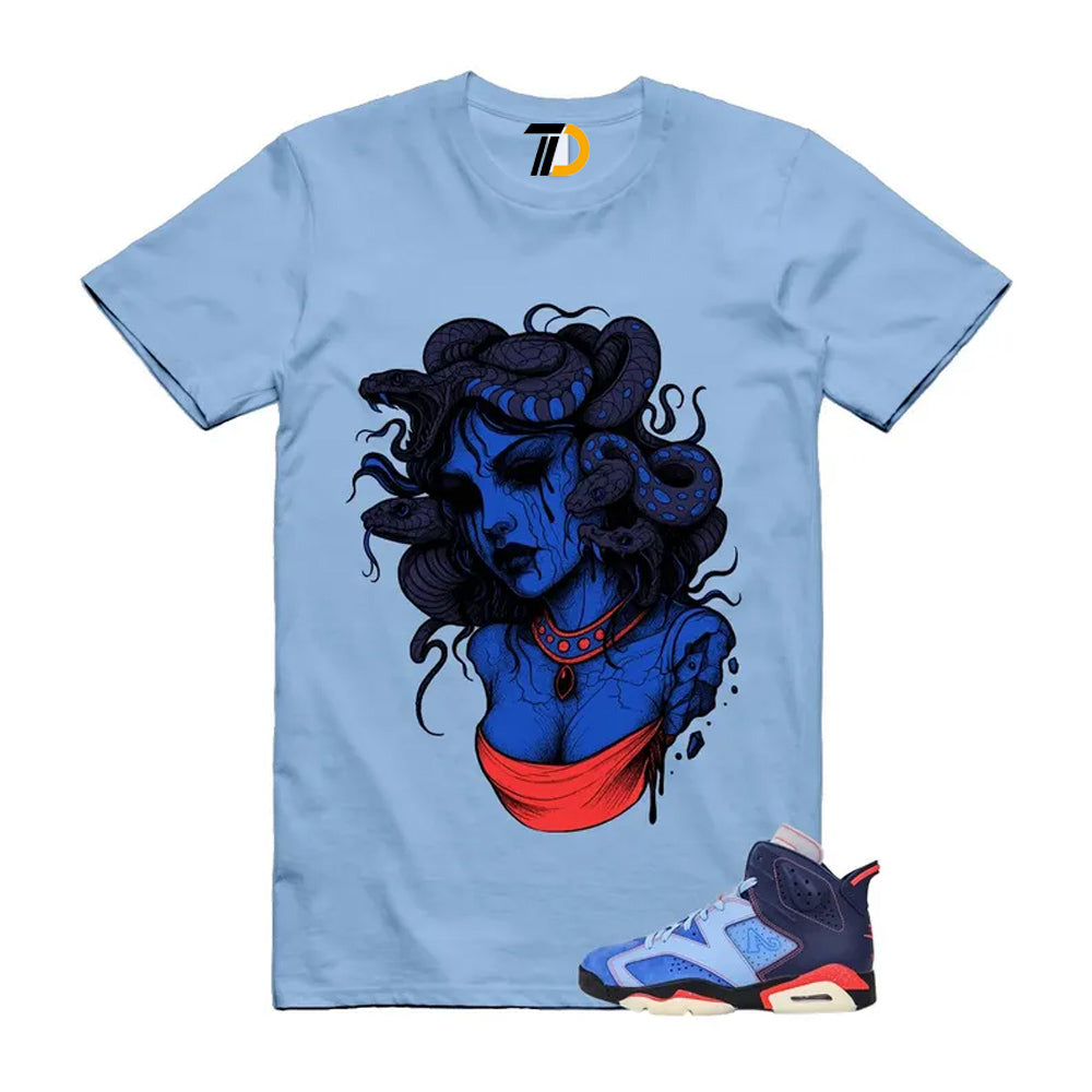 6 Blueberry Awake NY Midnight Navy Infrared 23 Game Shirt To Match Snakes T-Shirt 2026