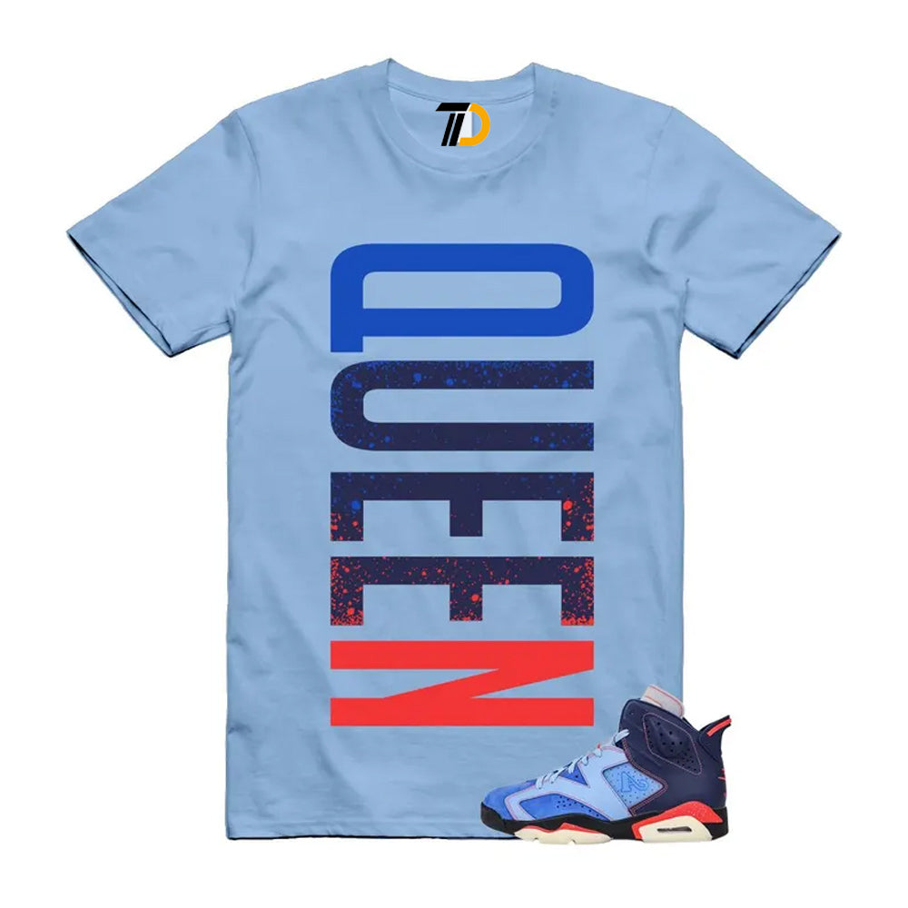 6 Blueberry Awake NY Midnight Navy Infrared 23 Game Shirt To Match Queen T-Shirt 2026