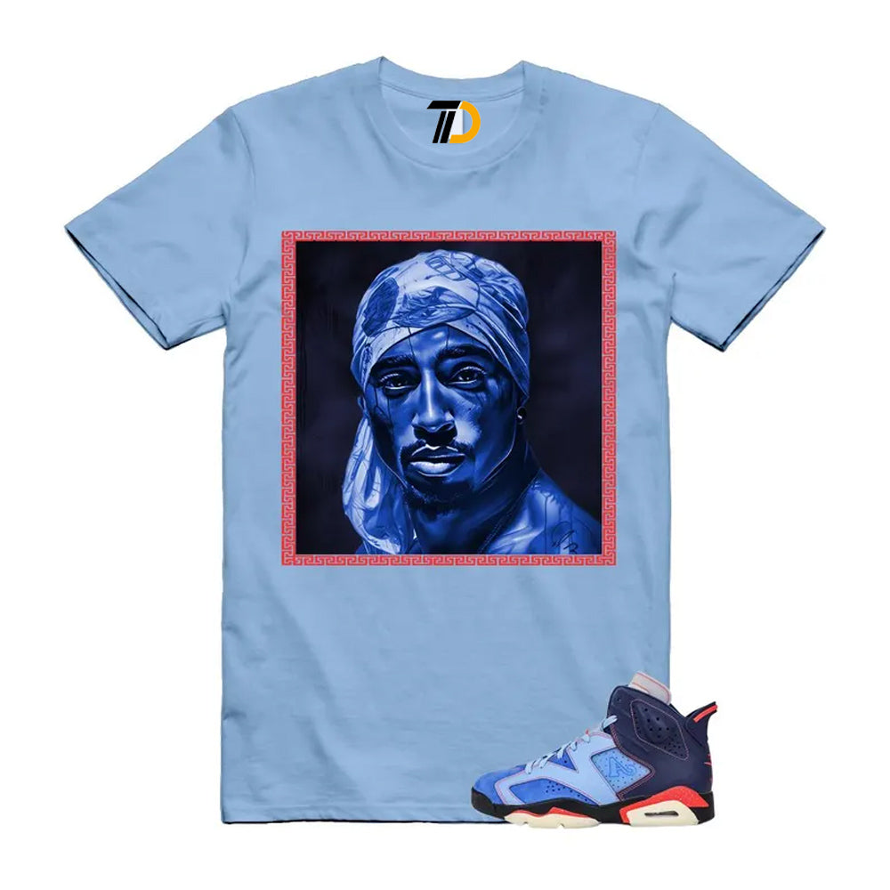 6 Blueberry Awake NY Midnight Navy Infrared 23 Game Shirt To Match Pac T-Shirt 2026