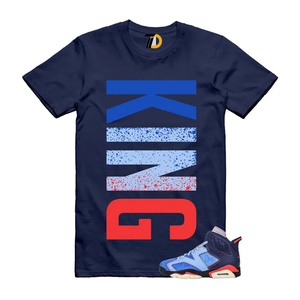 6 Blueberry Awake NY Midnight Navy Infrared 23 Game Shirt To Match King T-Shirt 2026
