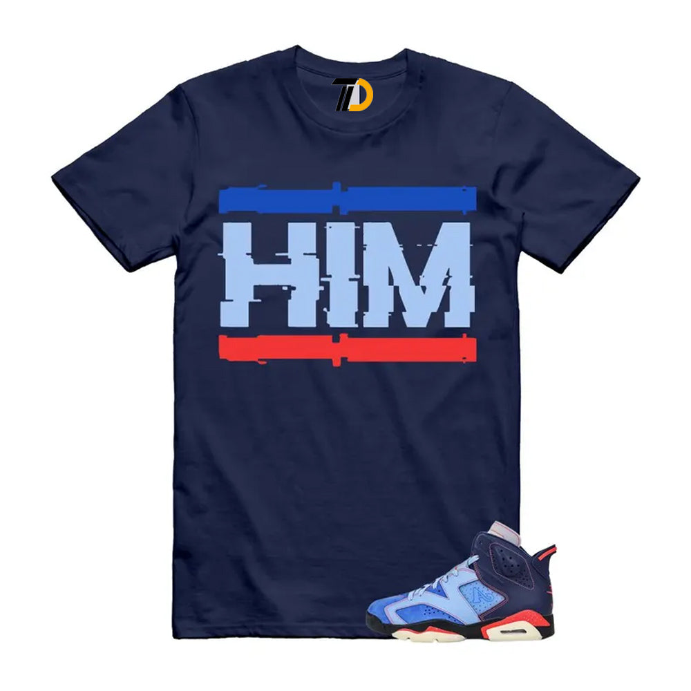 6 Blueberry Awake NY Midnight Navy Infrared 23 Game Shirt To Match Him T-Shirt 2026