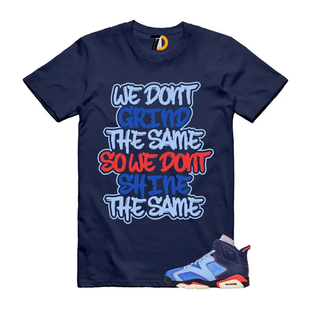 6 Blueberry Awake NY Midnight Navy Infrared 23 Game Shirt To Match Grind T-Shirt 2026