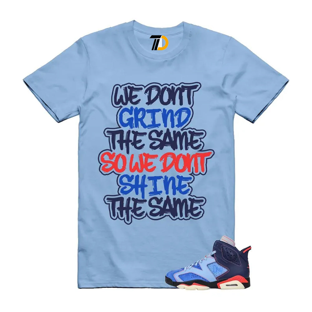 6 Blueberry Awake NY Midnight Navy Infrared 23 Game Shirt To Match Grind T-Shirt 2026