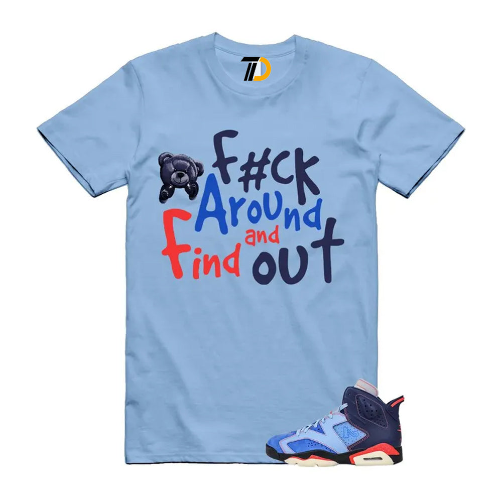 6 Blueberry Awake NY Midnight Navy Infrared 23 Game Shirt To Match Fck T-Shirt 2026