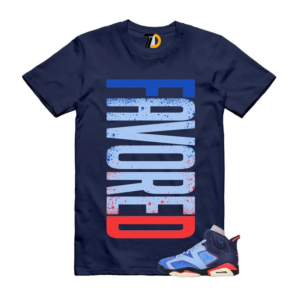 6 Blueberry Awake NY Midnight Navy Infrared 23 Game Shirt To Match Favored T-Shirt 2026