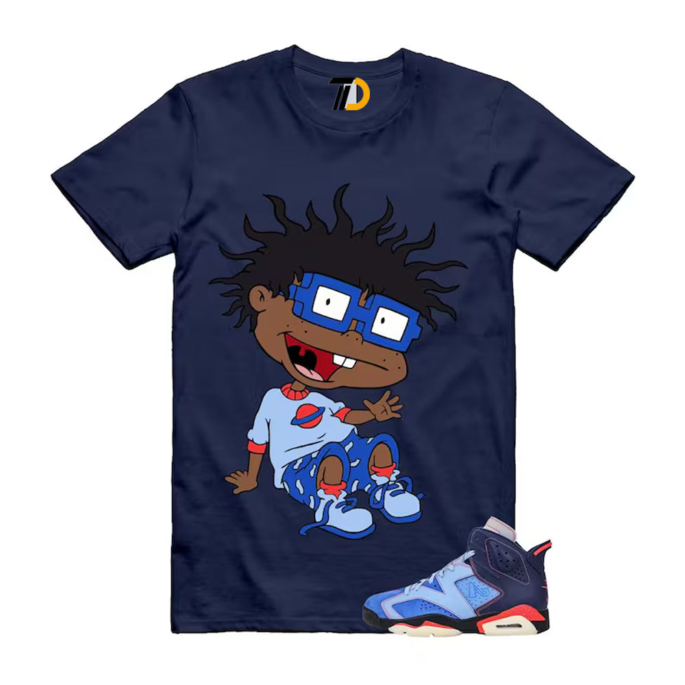 6 Blueberry Awake NY Midnight Navy Infrared 23 Game Shirt To Match Finster T-Shirt 2026