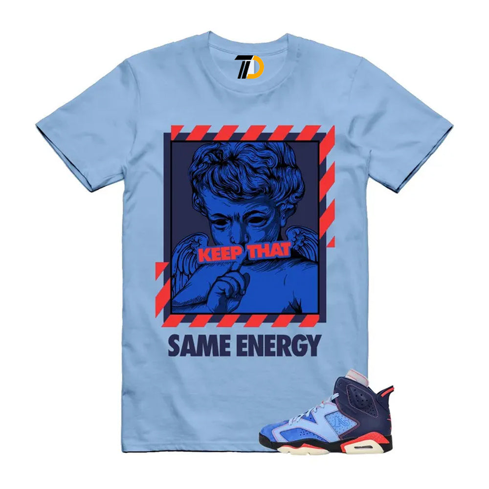 6 Blueberry Awake NY Midnight Navy Infrared 23 Game Shirt To Match Energy T-Shirt 2026