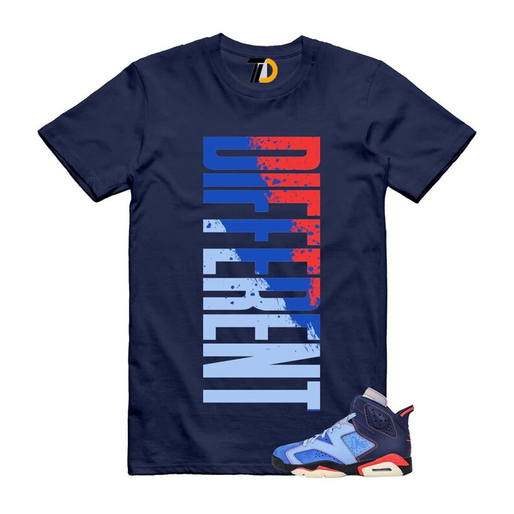 6 Blueberry Awake NY Midnight Navy Infrared 23 Game Shirt To Match Different T-Shirt 2026