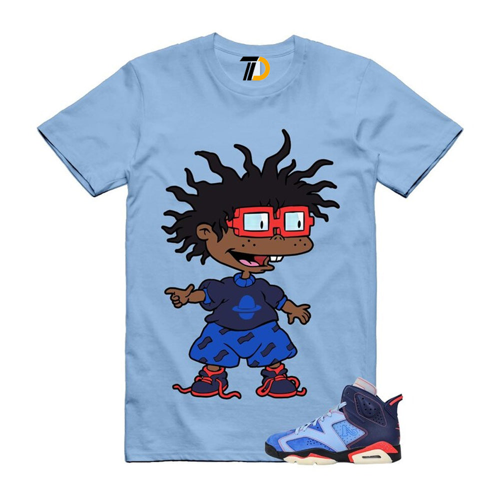 6 Blueberry Awake NY Midnight Navy Infrared 23 Game Shirt To Match Chuckie T-Shirt 2026