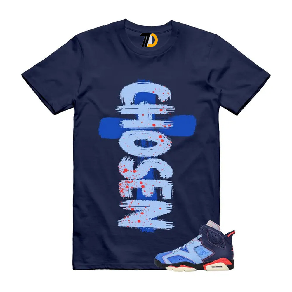 6 Blueberry Awake NY Midnight Navy Infrared 23 Game Shirt To Match Chosen T-Shirt 2026