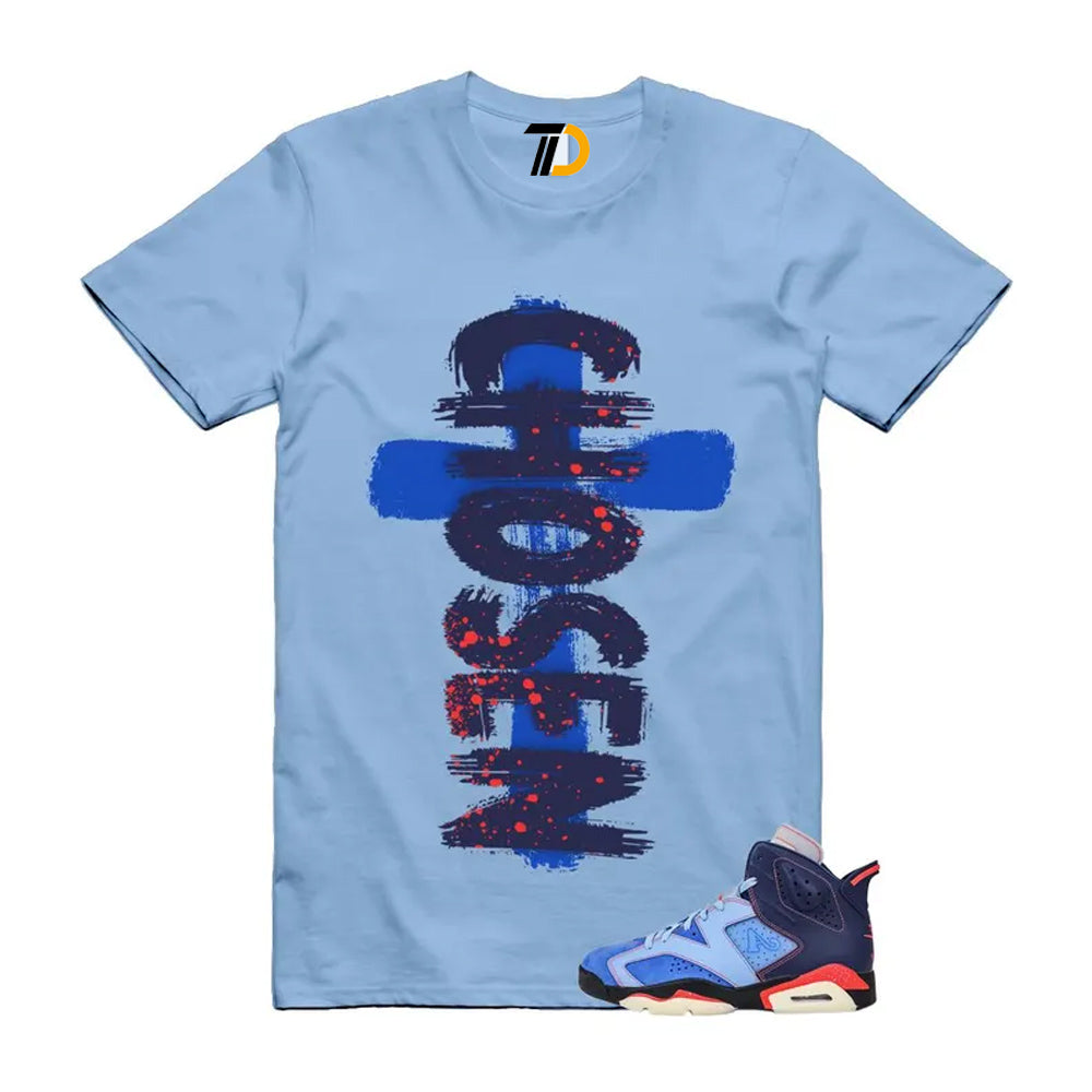 6 Blueberry Awake NY Midnight Navy Infrared 23 Game Shirt To Match Chosen T-Shirt 2026