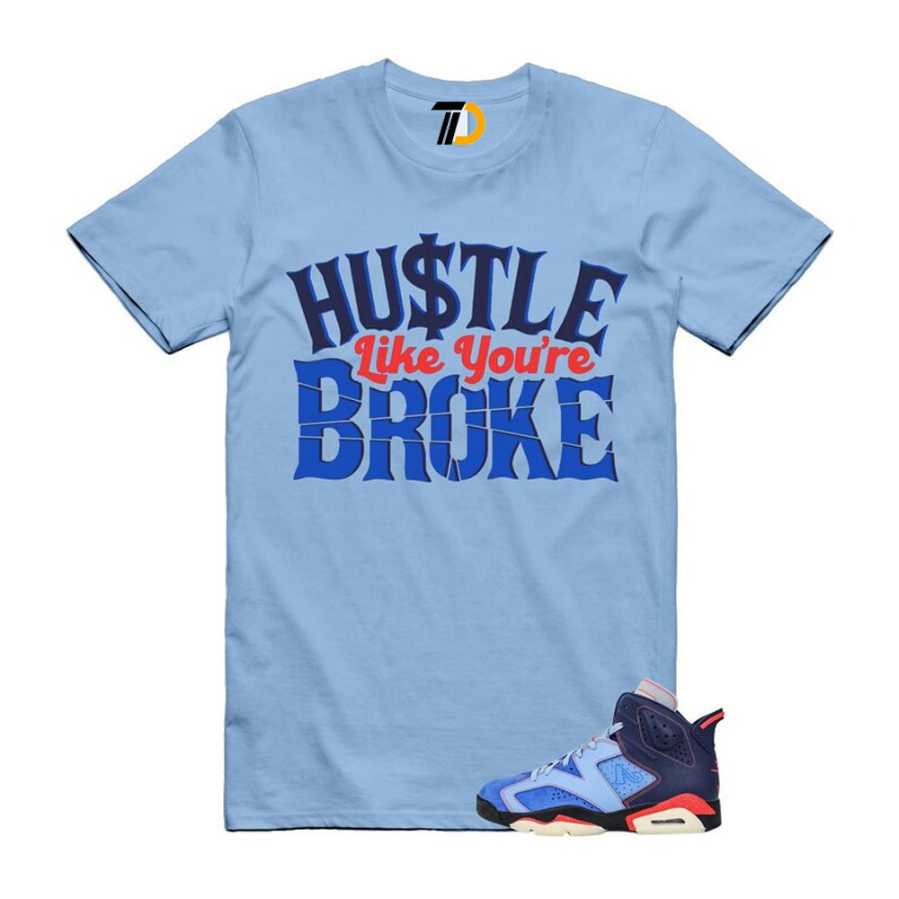 6 Blueberry Awake NY Midnight Navy Infrared 23 Game Shirt To Match Broke T-Shirt 2026