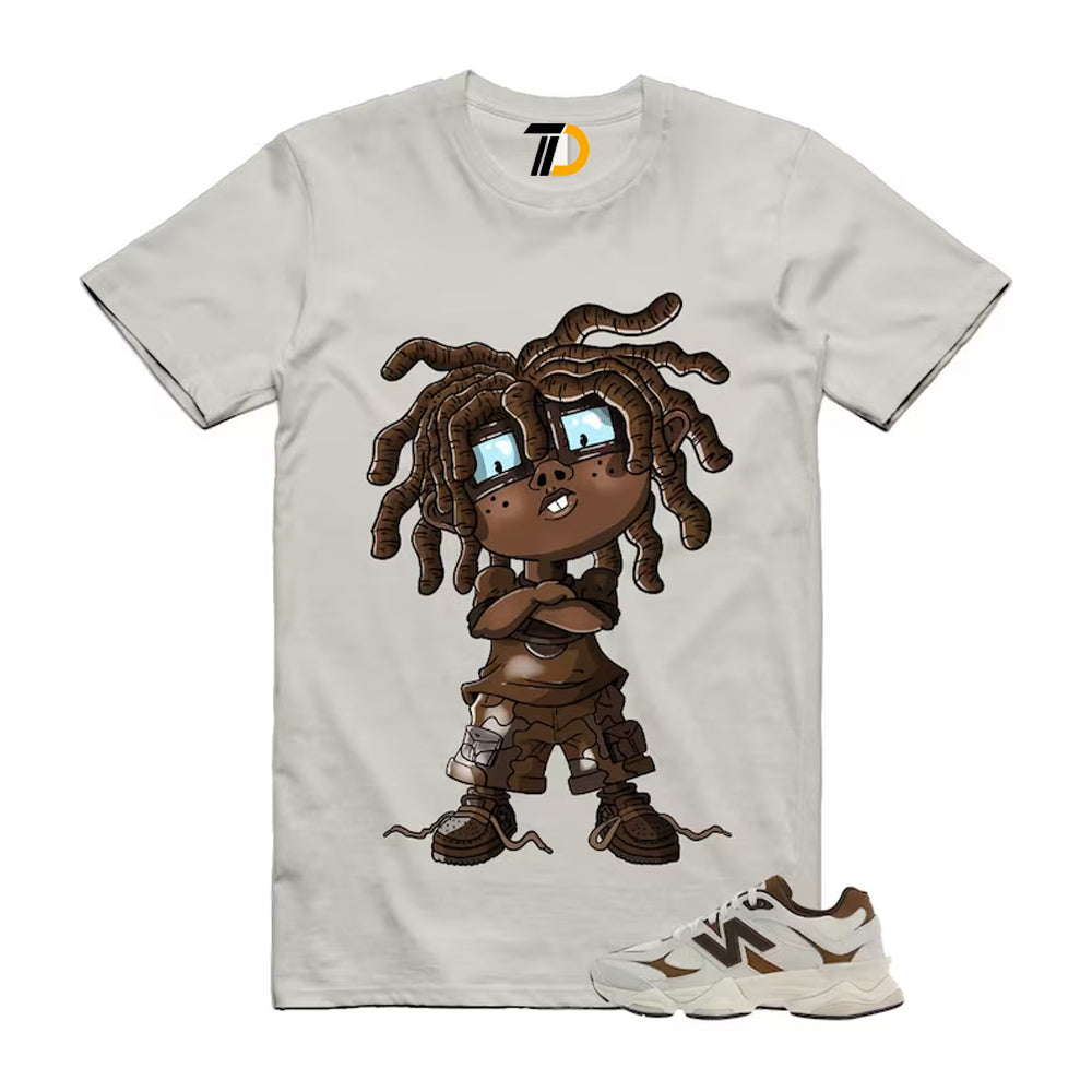 9060 Breakfast Tea Angora Brown Shirt To Match Chongo T-Shirt 2026
