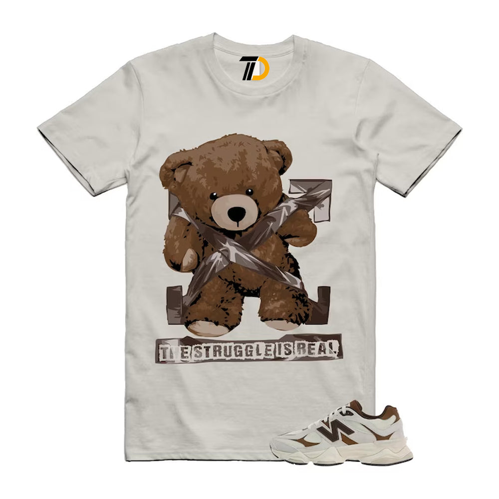 9060 Breakfast Tea Angora Brown Shirt To Match Struggle T-Shirt 2026
