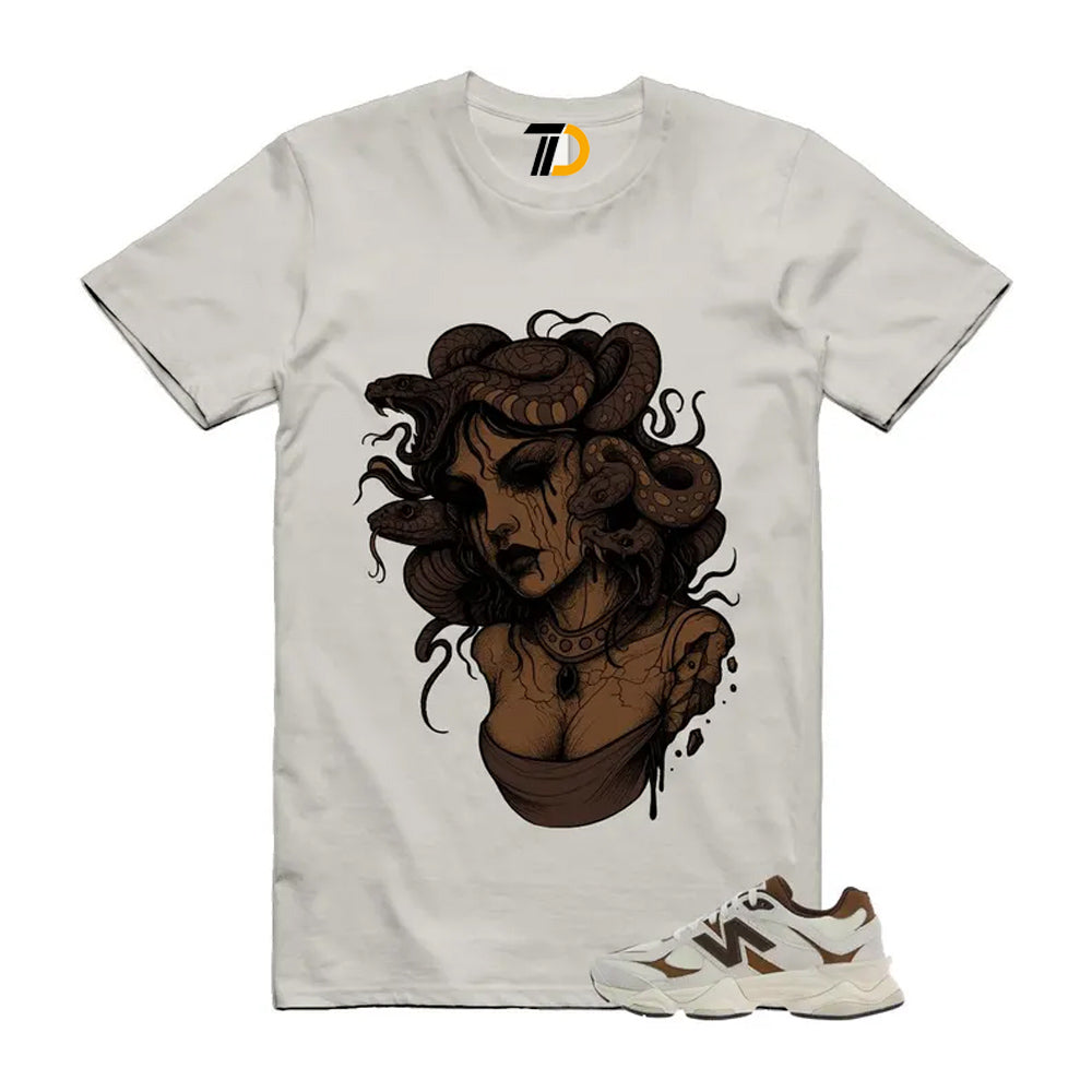 9060 Breakfast Tea Angora Brown Shirt To Match Snakes T-Shirt 2026