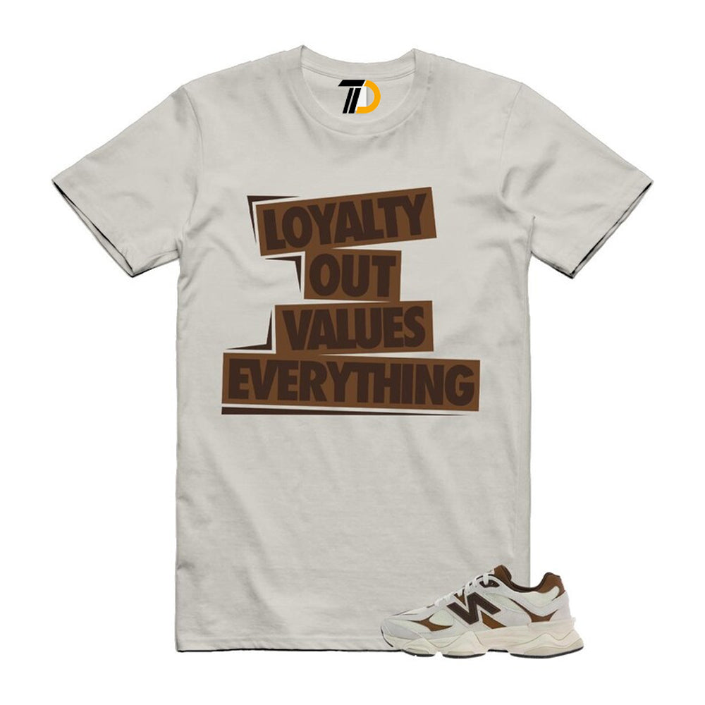 9060 Breakfast Tea Angora Brown Shirt To Match Love T-Shirt 2026