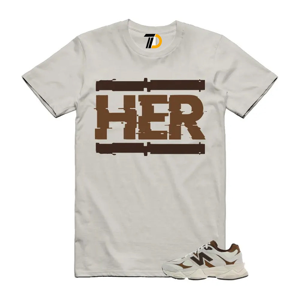 9060 Breakfast Tea Angora Brown Shirt To Match Her T-Shirt 2026