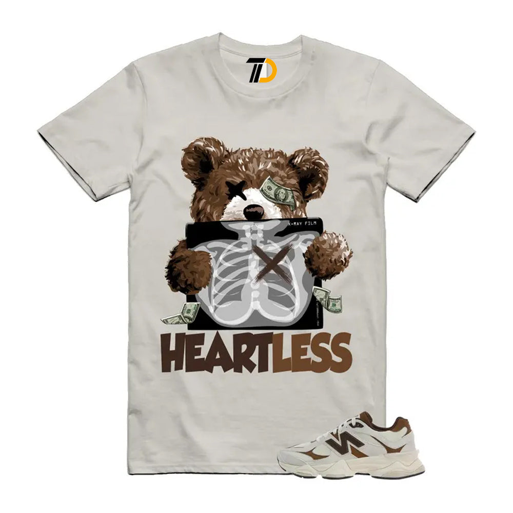 9060 Breakfast Tea Angora Brown Shirt To Match Heartless T-Shirt 2026