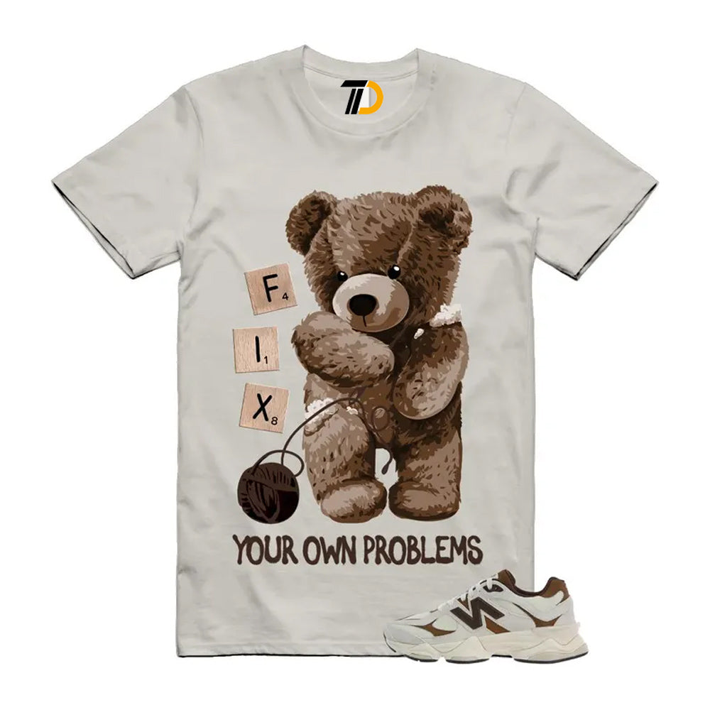 9060 Breakfast Tea Angora Brown Shirt To Match Fix T-Shirt 2026