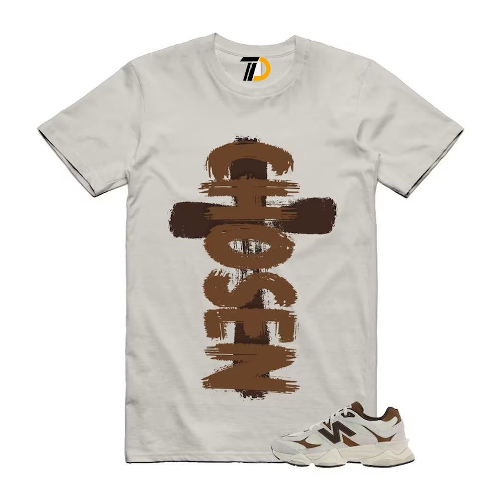 9060 Breakfast Tea Angora Brown Shirt To Match Chosen T-Shirt 2026