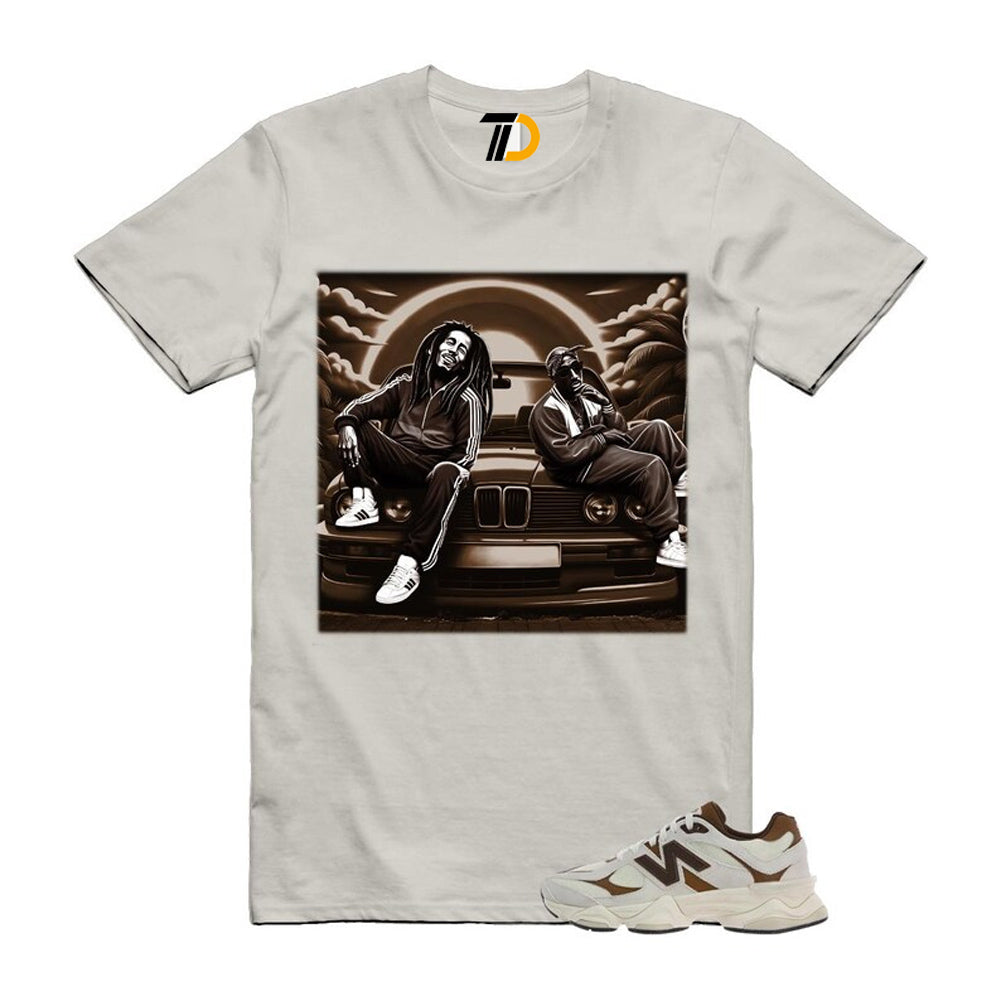 9060 Breakfast Tea Angora Brown Shirt To Match Bob Pac T-Shirt 2026