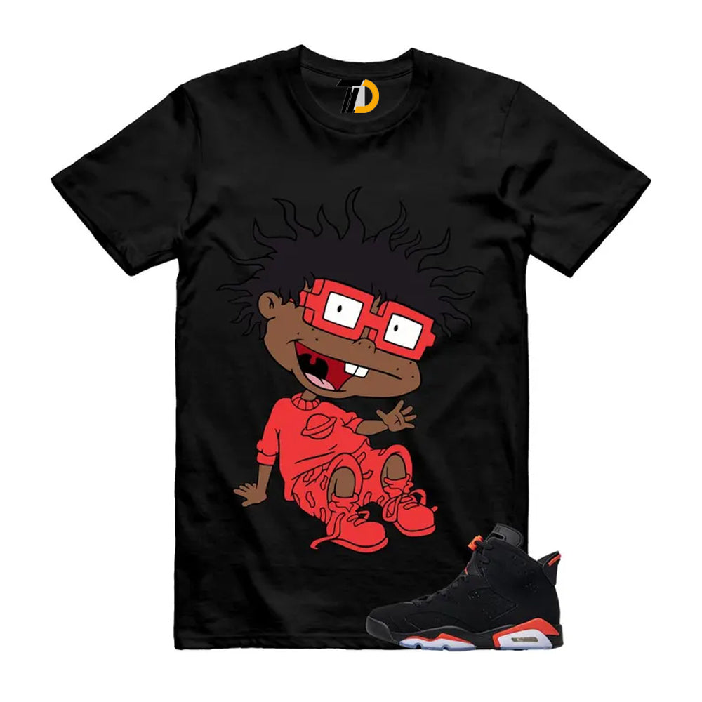 6 Reverse Infrared Black Red Shirt To Match Finster T-Shirt 2026