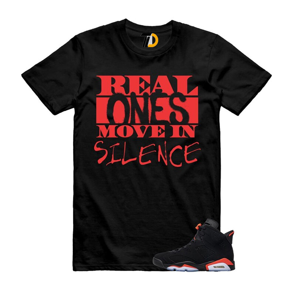 6 Reverse Infrared Black Red Shirt To Match Real T-Shirt 2026
