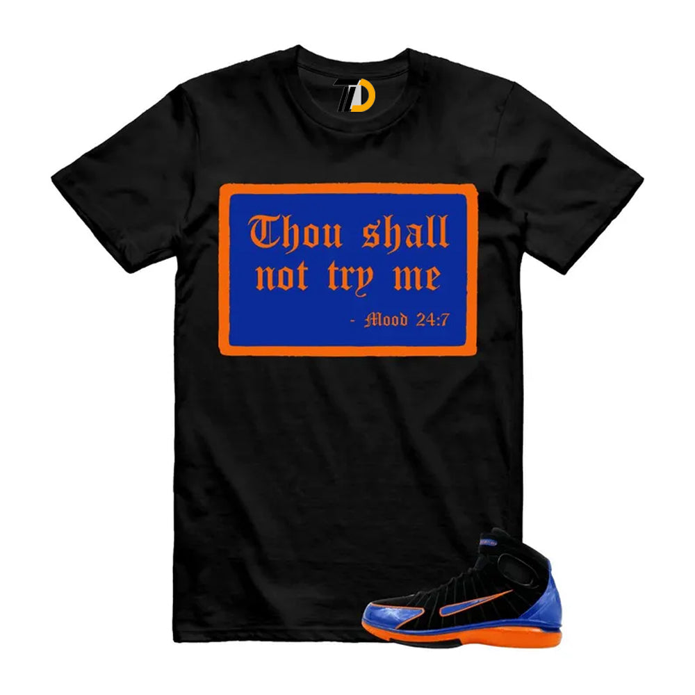 Huarache 2K4 Black Varsity Royal Safety Orange Air Zoom Penny Shirt To Match Mood T-Shirt 2026