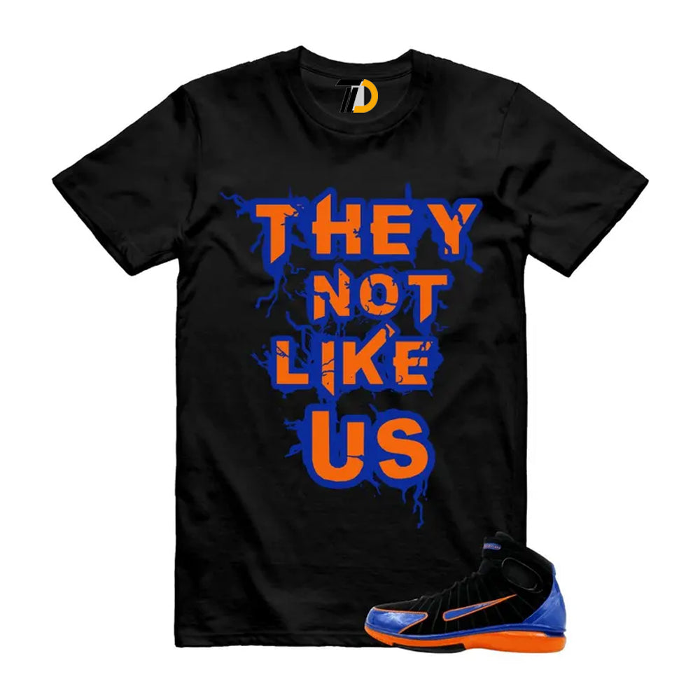 Huarache 2K4 Black Varsity Royal Safety Orange Air Zoom Penny Shirt To Match The Not Like Us T-Shirt 2026