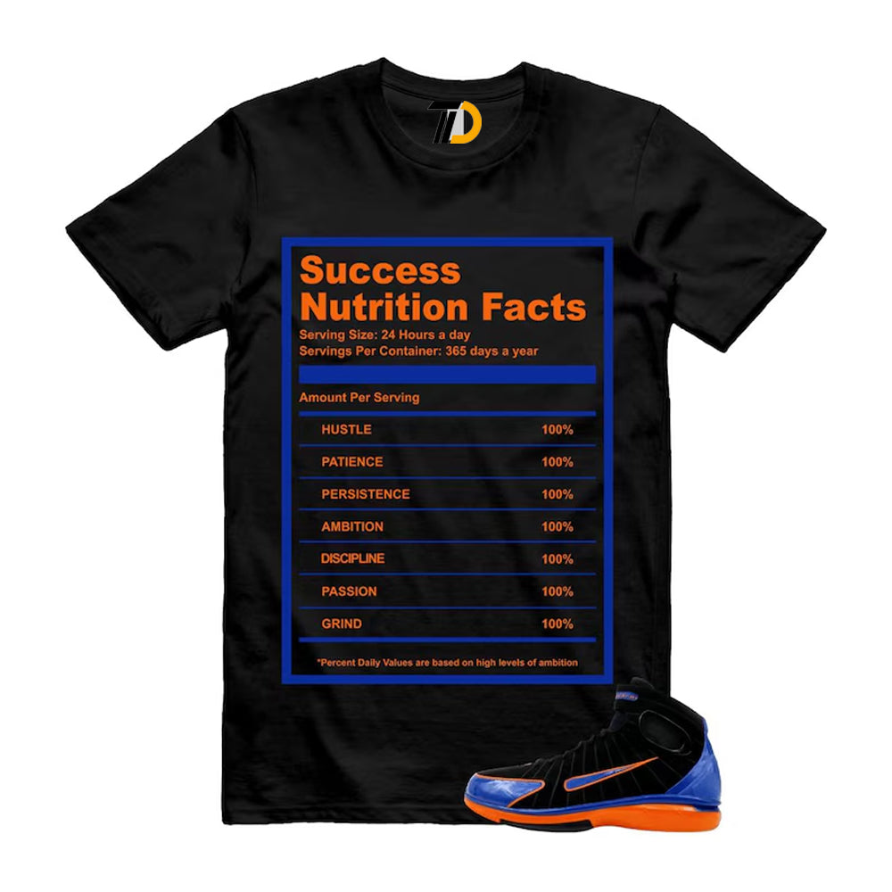 Huarache 2K4 Black Varsity Royal Safety Orange Air Zoom Penny Shirt To Match Success T-Shirt 2026