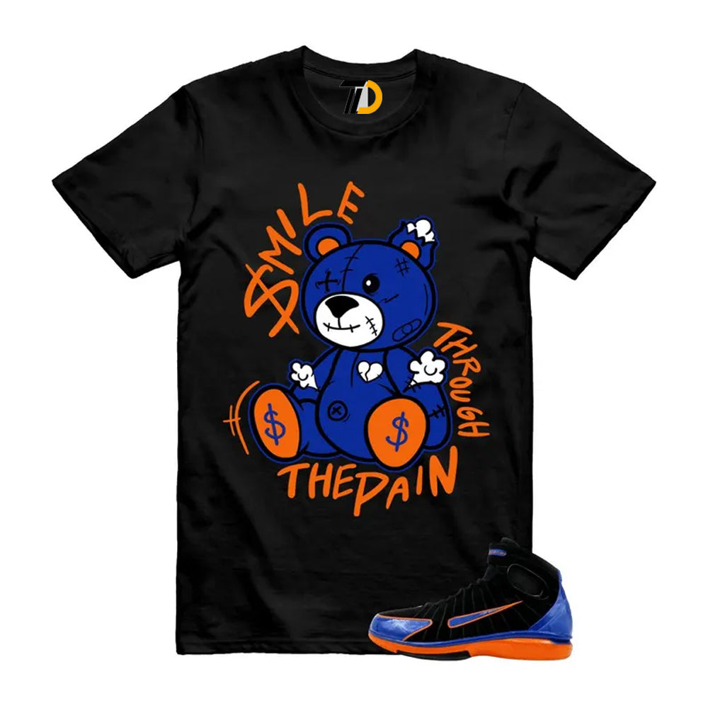 Huarache 2K4 Black Varsity Royal Safety Orange Air Zoom Penny Shirt To Match Smile Through The Pain T-Shirt 2026