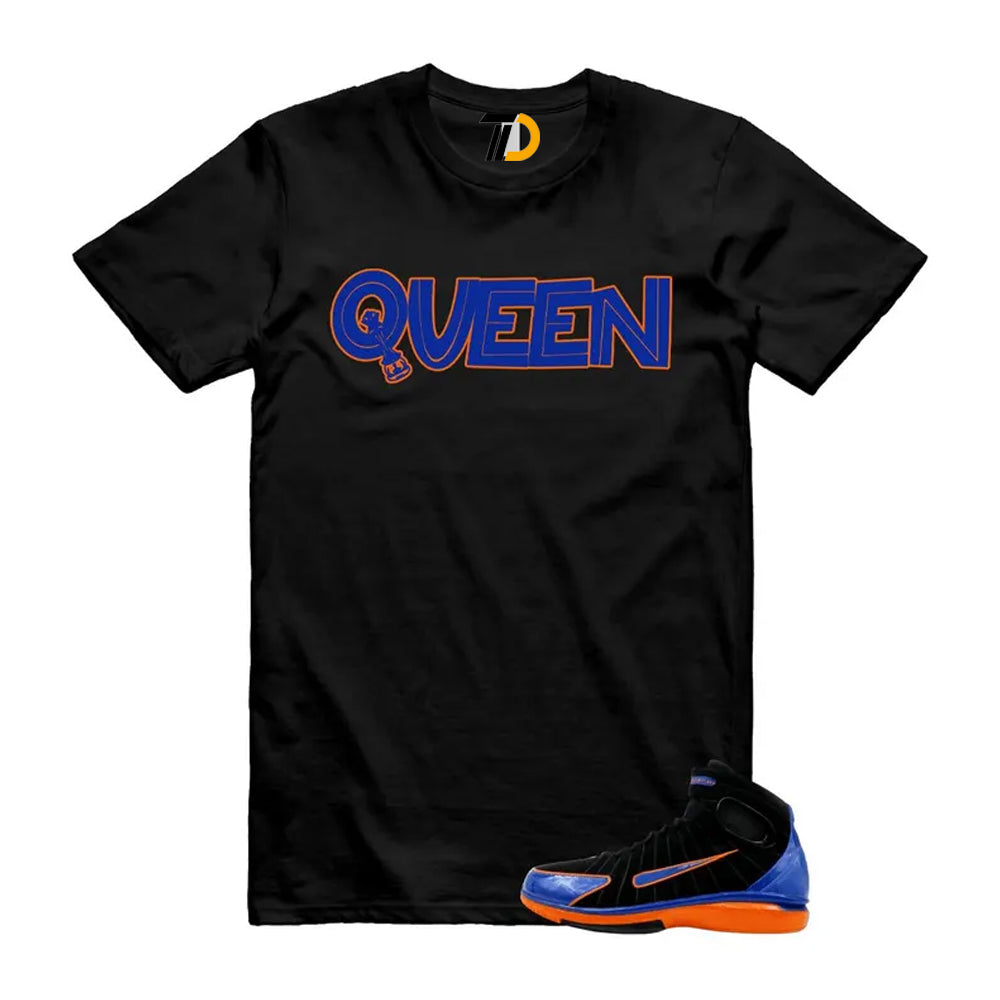 Huarache 2K4 Black Varsity Royal Safety Orange Air Zoom Penny Shirt To Match Queen T-Shirt 2026