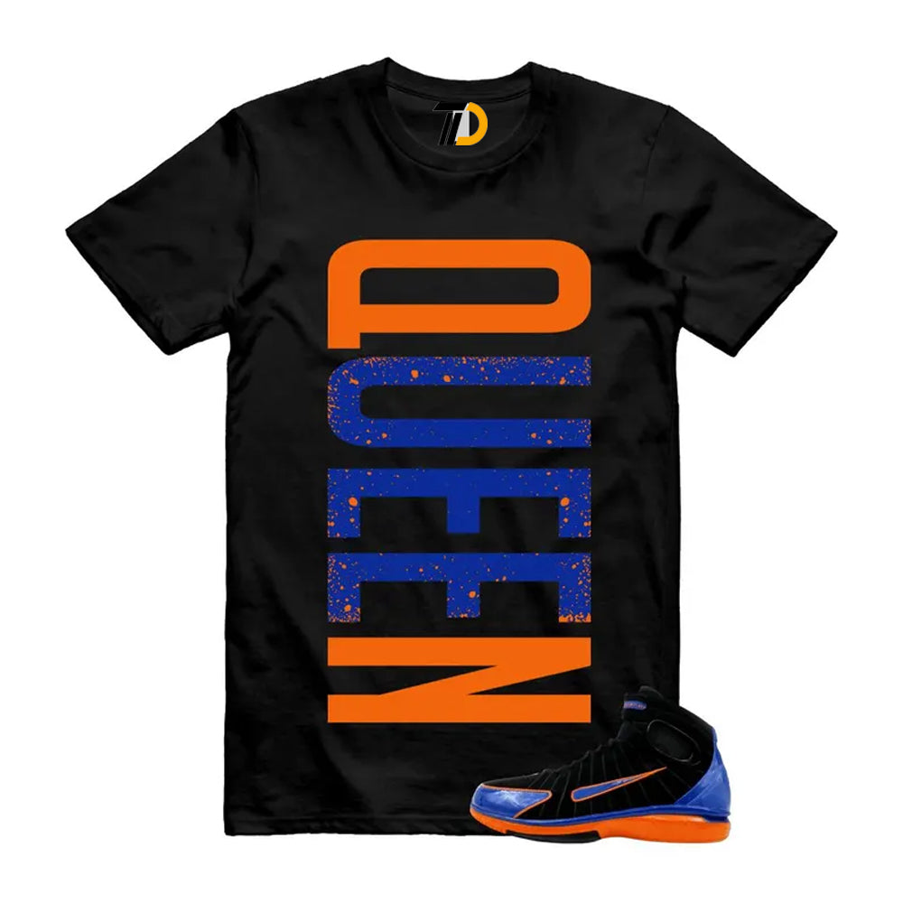 Huarache 2K4 Black Varsity Royal Safety Orange Air Zoom Penny Shirt To Match Queen T-Shirt 2026