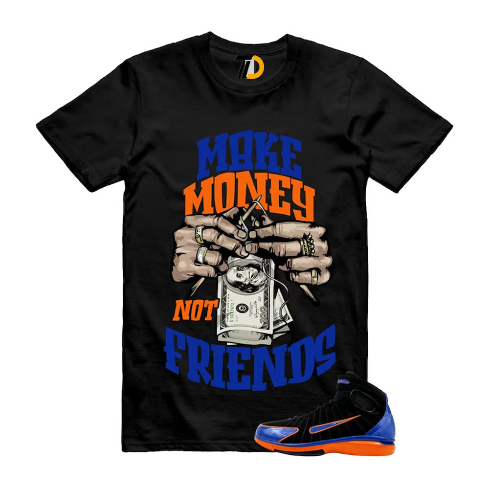 Huarache 2K4 Black Varsity Royal Safety Orange Air Zoom Penny Shirt To Match Make Money Not Friends T-Shirt 2026